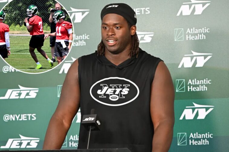 olu-fashanu-knows-where-experienced-jets-offensive-line’s-focus-must-be-with-geno-smith-at-qb