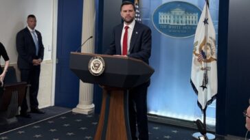 watch-live:-vice-president-jd-vance-delivers-white-house-press-briefing-after-signing-iran-memorandum-–-11-am-et