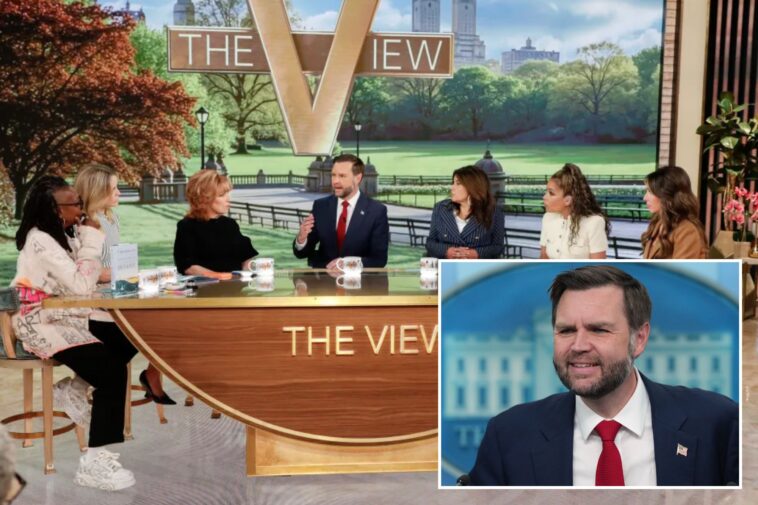 vance-jokes-joy-behar-is-‘way-tougher-than-the-iranians’-—-in-response-to-critics-of-his-peace-talks
