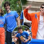 mariska-hargitay,-timothee-chalamet-among-celebs-showing-out-for-knicks’-championship-parade