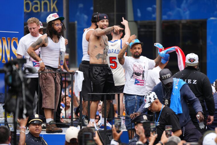 jose-alvarado-gets-wild-on-float-with-boombox-during-knicks-parade