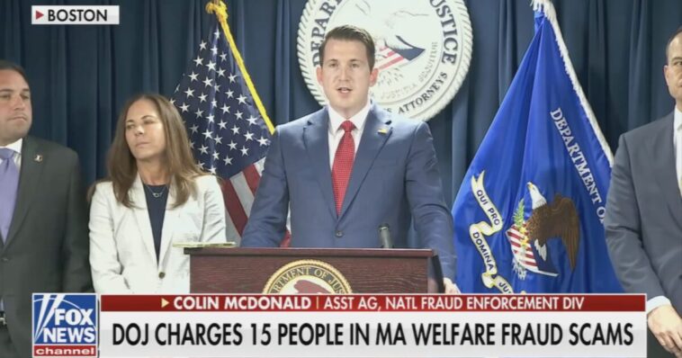 just-in:-trump-doj-charges-15-in-$1.4-million-massachusetts-benefit-fraud-scheme-–-11-illegal-aliens-living-under-stolen-identities-to-steal-snap-food-stamps,-medicaid,-disability-&-unemployment-benefits