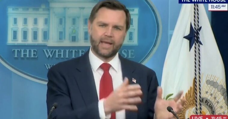 watch:-jd-vance-says-israel-still-has-the-right-to-self-defense-but-has-to-“respect-peace-process”-–-blasts-strikes-on-civilians-in-beirut:-“that’s-not-acceptable”