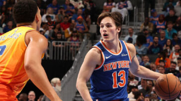 watch:-knicks-players-mistaken-for-fan-by-police,-nearly-arrested