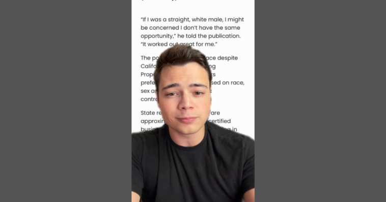victor-reacts:-are-you-gay-enough-for-california-government-contracts?-(video)