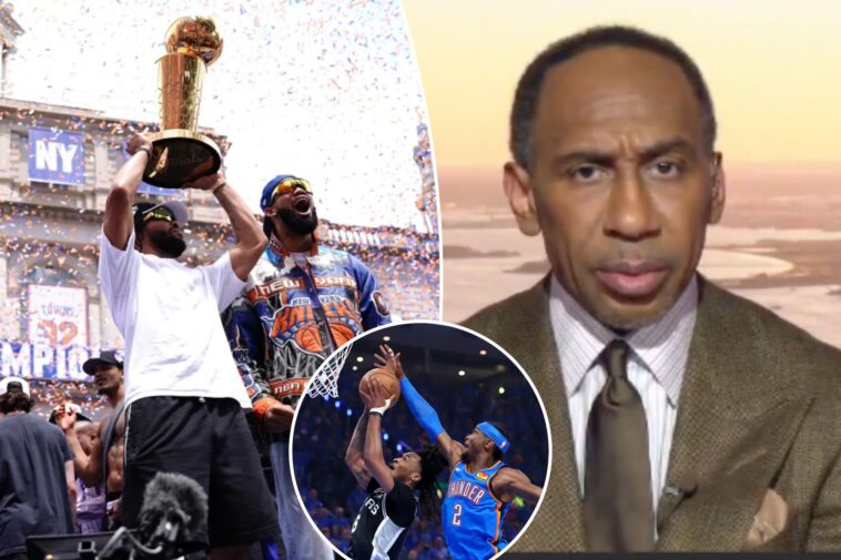 why-stephen-a.-smith-is-downplaying-the-knicks’-chances-to-repeat-as-champs
