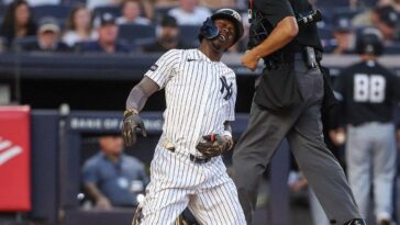 jazz-chisholm-jr.-exits-yankees-game-after-fouling-pitch-directly-into-his-groin-in-painful-scene