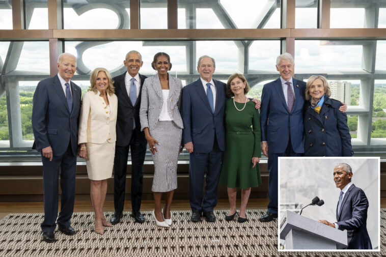 obama-gives-glowing-tribute-to-clintons,-bushes-—-but-only-passing-thanks-to-joe-and-jill-biden