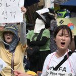 south-korea:-protesters-mark-two-weeks-denouncing-election-fraud-after-widespread-ballot-shortages