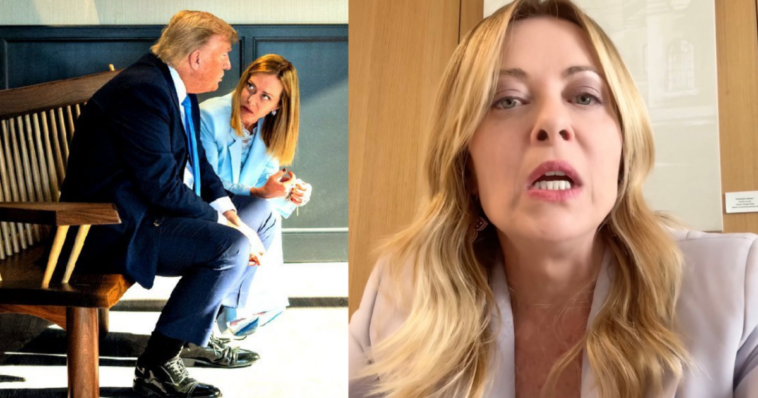 “i-am-astonished!”-–-triggered-italian-pm-giorgia-meloni-lashes-out-at-trump-over-claim-she-“begged”-for-photo,-deputy-pm-cancels-trip-to-us-(video)