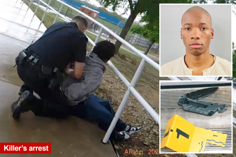 karmelo-anthony-murmurs-‘i’m-not-alleged,-i-did-it,’-cries-during-arrest-for-austin-metcalf’s-murder:-bodycam
