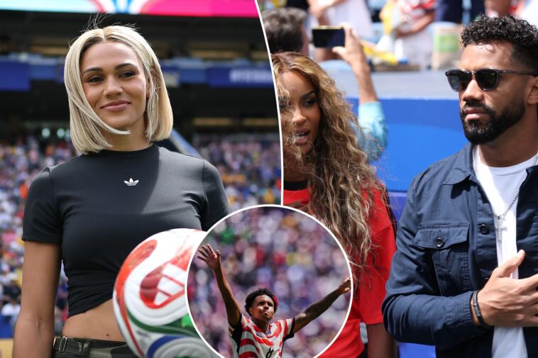 russell-wilson,-ciara,-trinity-rodman-attend-usa-vs-australia-match