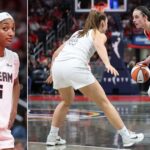 watch:-angel-reese-shoves-caitlin-clark,-then-mocks-her-as-long-running-rivalry-is-renewed