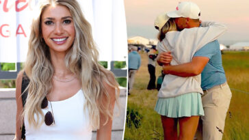 wyndham-clark’s-girlfriend-emily-tanner-wears-blue-skirt-in-us-open-embrace