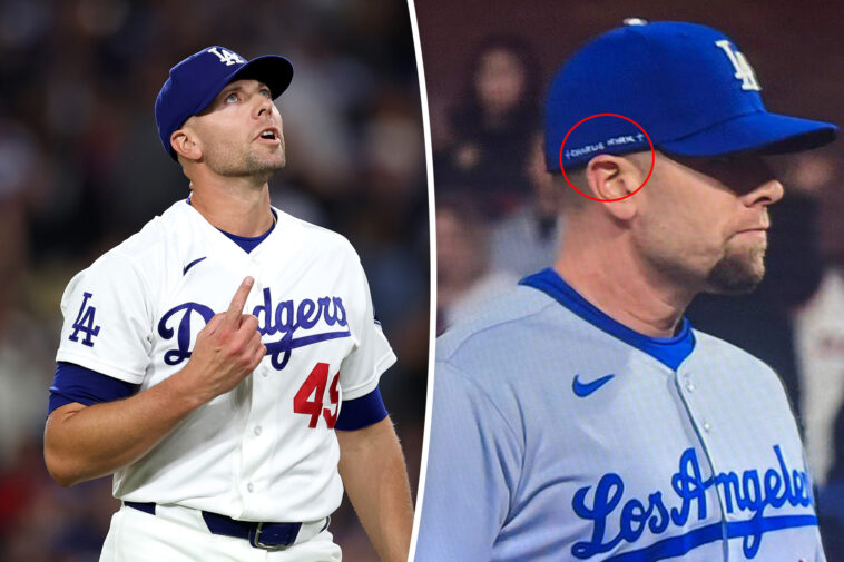dodgers-reliever-was-warned-by-mlb-after-charlie-kirk-hat-message-last-year