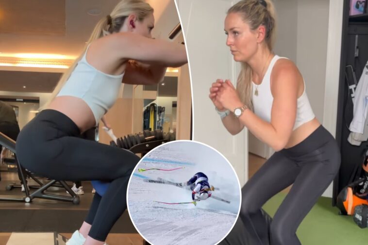 lindsey-vonn-back-in-gym-without-a-brace-just-four-months-after-horrific-leg-injury:-‘makes-me-so-happy’