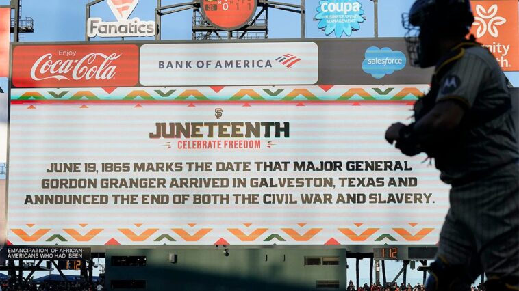 juneteenth-was-celebrated-across-major-professional-sports-leagues-and-teams-—-with-two-notable-exceptions