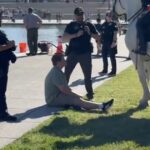 (video)-several-more-arrested-at-reflecting-pool-for-attempting-to-rip-sealant-out