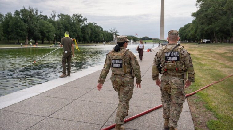former-olympian-among-those-charged-with-vandalizing-reflecting-pool;-trump-vows-immediate-repairs:-report
