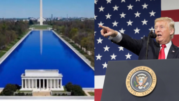 just-in:-president-trump-says-lincoln-reflecting-pool-will-be-drained-to-make-necessary-repairs-after-vandals-poured-corrosive-chemicals-into-pool