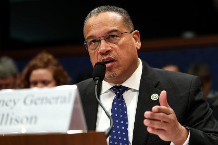 minnesota-ag-keith-ellison-erupts-after-being-asked-about-state’s-fraud-scandal:-‘done-talking-to-you’
