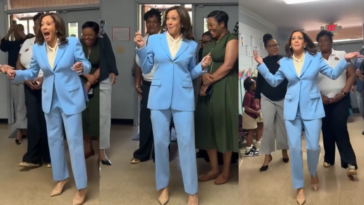 cringe:-kamala-harris-breaks-out-in-dance-at-elementary-school-on-juneteenth-(video)