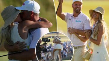 wyndham-clark-kisses-girlfriend-emily-tanner-to-celebrate-us-open-win-in-joyous-moment