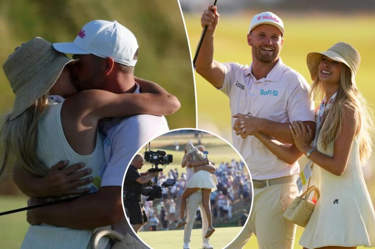 wyndham-clark-kisses-girlfriend-emily-tanner-to-celebrate-us-open-win-in-joyous-moment