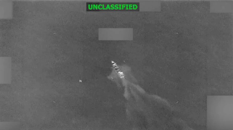 us-military-conducts-strike-on-another-vessel-carrying-alleged-narco-traffickers,-killing-2