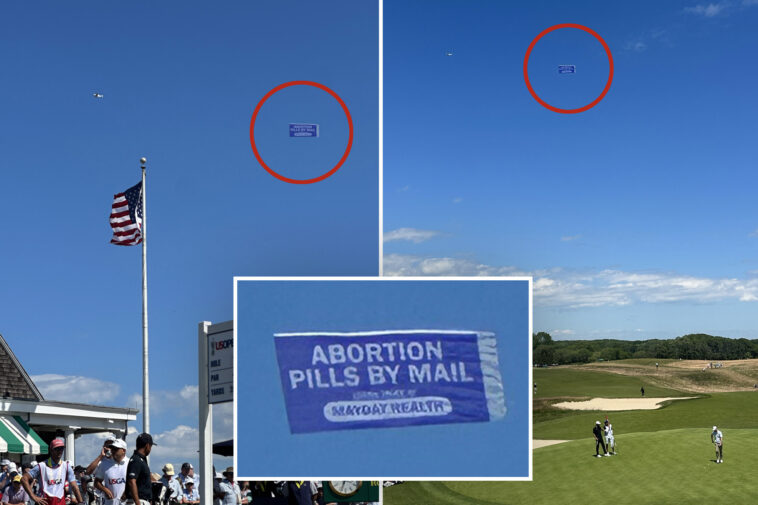 abortion-pill-advertisement-at-us-open-leaves-golf-fans-appalled:-‘gross-and-divisive’