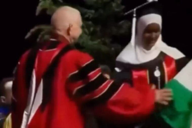seattle-university-provost-yanks-palestinian-flag-from-graduating-muslim-student-at-commencement-ceremony