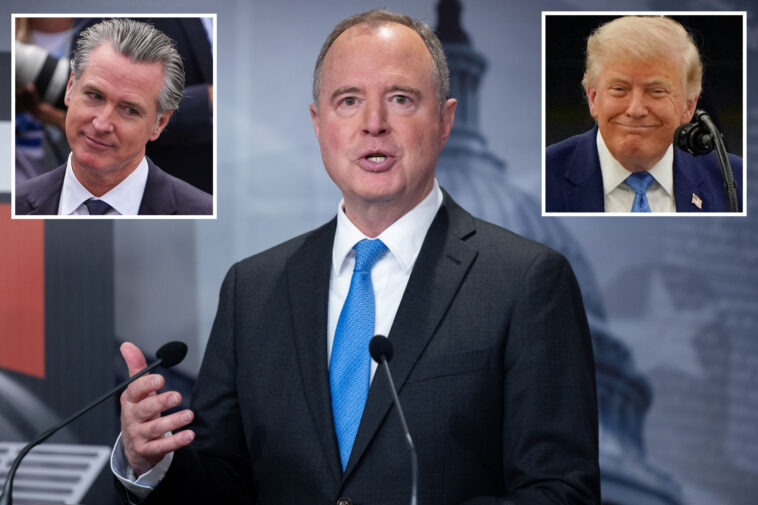 top-california-democrat-adam-schiff’s-awkward-admission-about-doj-probe-into-gavin-newsom
