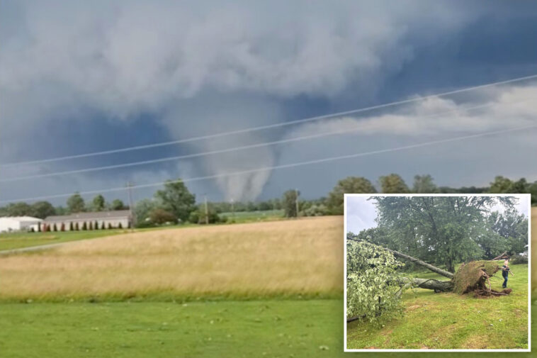 deadly-tornadoes-tear-through-illinois,-leaving-a-trail-of-destruction-with-more-severe-weather-to-come