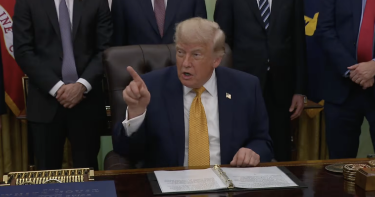 watch:-trump-goes-off-on-reporters-over-reflecting-pool-vandalism,-says-5-arrested-and-5-under-investigation-–-“you’ll-see-it-in-court!-you-write-fake-news!”
