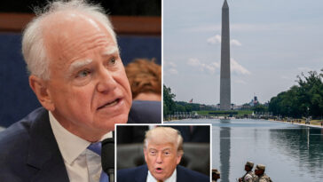 tim-walz’s-jab-at-trump-over-reflecting-pool-draws-fraud-scandal-backlash:-‘sit-this-one-out’