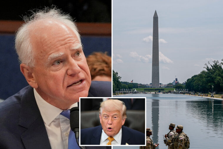 tim-walz’s-jab-at-trump-over-reflecting-pool-draws-fraud-scandal-backlash:-‘sit-this-one-out’