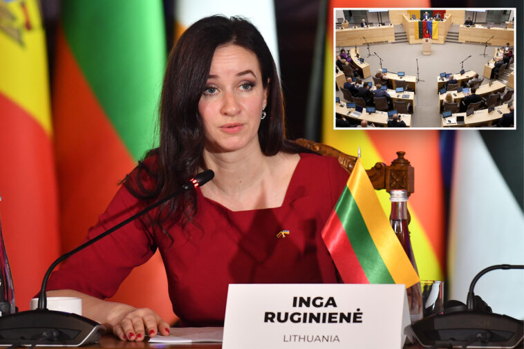 lithuanian-pm-inga-ruginiene,-government-step-down-after-coalition-reshuffle