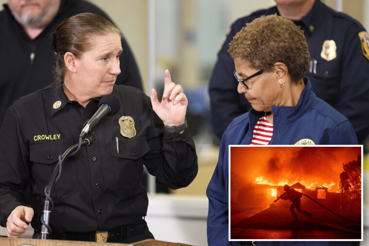 ex-lafd-chief-kristin-crowley-sues-mayor-karen-bass-for-defamation-after-palisades-fire-feud-and-dismissal