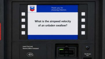 gas-pump-now-asks-if-you-want-car-wash,-receipt,-rewards,-and-if-you-know-the-airspeed-velocity-of-an-unladen-swallow