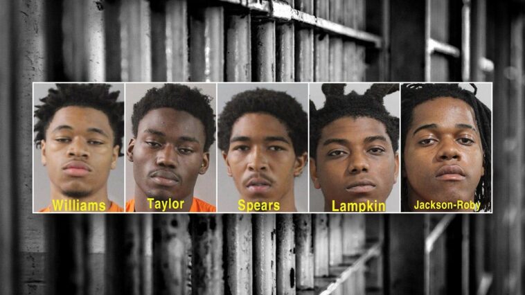 five-charged-after-jumping-out-of-pickup-truck-to-allegedly-rob-a-man-at-gunpoint-—-for-$30-vape-pen:-police