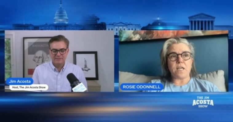 “i-think-kamala-won”-–-election-deniers-rosie-o’donnell-and-jim-acosta-push-conspiracy-theory-that-trump-stole-the-2024-election-and-is-rigging-midterms-(video)