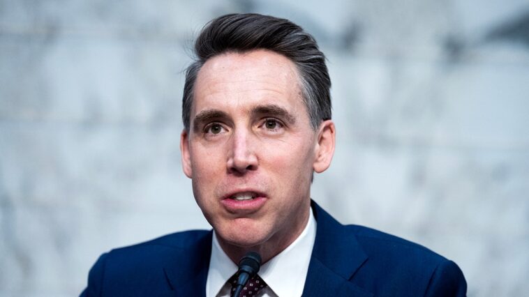 josh-hawley-calls-it-‘great-outcome’-mlb-commissioner-admitted-wrongdoing-in-giants-pride-night-cap-situation