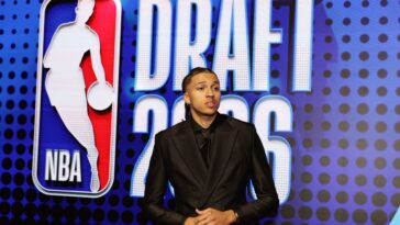 lakers-acquire-no.-24-pick-in-nba-draft-from-knicks-—-select-baylor-guard-cameron-carr