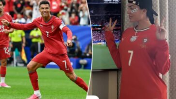 georgina-rodriguez-wears-cristiano-ronaldo-jersey-—-and-not-much-else-— in-world-cup-celebration