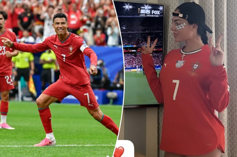 georgina-rodriguez-wears-cristiano-ronaldo-jersey-—-and-not-much-else-— in-world-cup-celebration