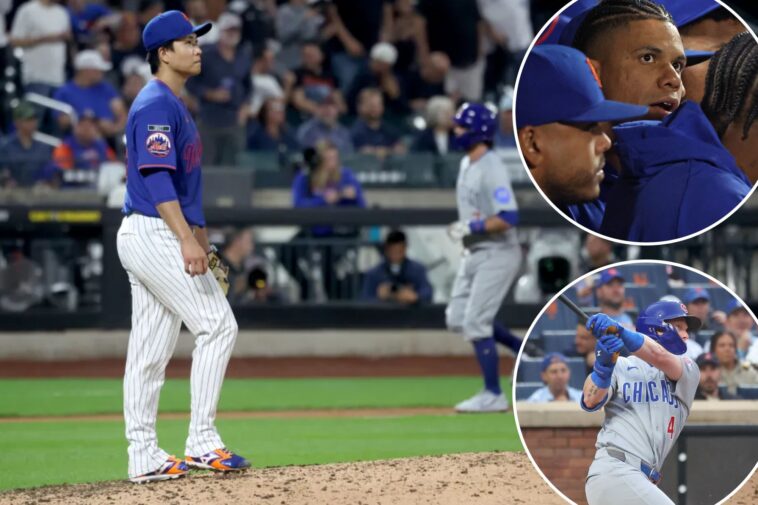 kodai-senga-pounded-again,-juan-soto-exits-with-back-injury-as-spiraling-mets-fall-to-cubs