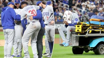 cubs-pitcher-edward-cabrera-carted-off-field-in-injury-heartbreaker