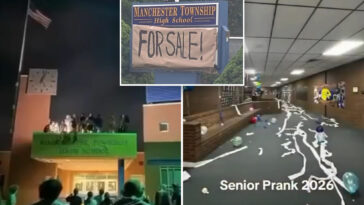 nj-students-vandalize-high-school-during-wild-‘senior-prank’-leading-to-suspensions,-graduation-bans