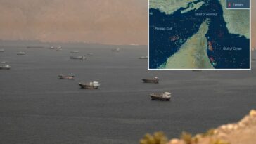 nearly-20%-of-strait-of-hormuz-traffic-is-sanctioned-ships-linked-to-iran,-data-show