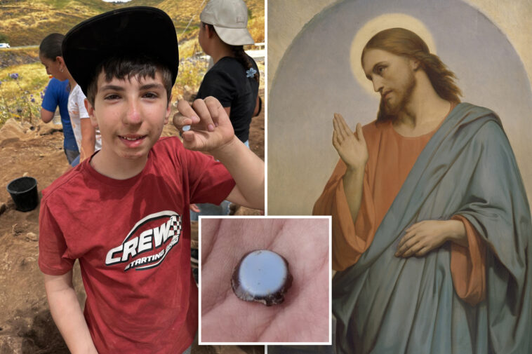 12-year-old-discovers-rare-gemstone-at-biblical-site-linked-to-jesus’-ministry